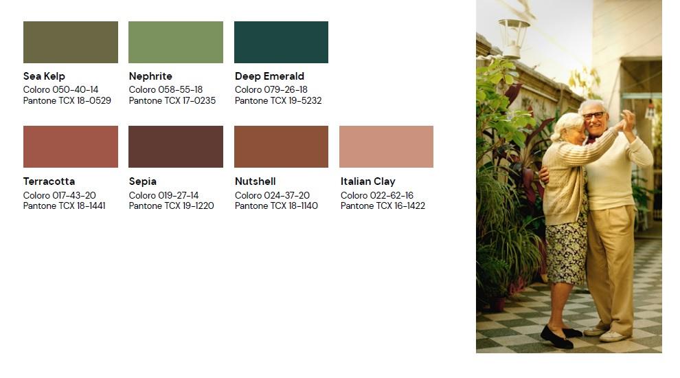 cores e design de móveis
