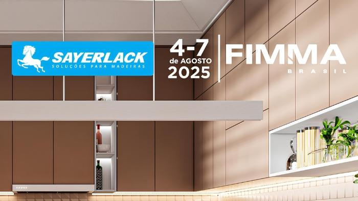 Na Fimma Brasil 2025, empresa referência em tintas e revestimentos apresenta soluções que exploram textura, cor e integração de materiais